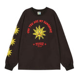 サンフェイスロングスリーブTシャツ / Sun face L/SL T-shirt (4473272008822)