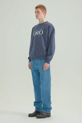 オバールロゴ スウェットシャツ ブルー / OVAL LOGO SWEATSHIRTS [BLUE] (4413975232630)