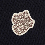 EMBLEM WAPPEN ROUND NECK KNIT [NAVY]