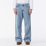 Signature Stud Wide Fit Denim Pants Light Indigo