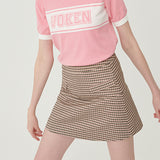 EMMA CHECK SKIRT (6652484780150)