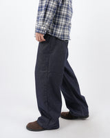 アクとノンフェードワイドデニムジーンズ / act non-fade wide denim jeans 3color