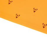 ハートユニバースモックネックTシャツ/Heart Universe Mock Neck T-Shirt _ Orange