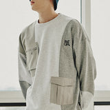 フレックポケットスウェット / FLECK POCKET SWEAT SHIRT_LIGHT GRAY