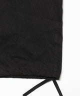 ワイドコットンカーゴパンツ / WIDE COTTON CARGO PANTS - BLACK