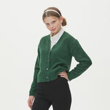 WOOL CROP KNIT CARDIGAN_GREEN (6610811191414)
