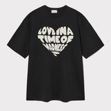 ウノラブハートグラフィック半袖Tシャツ