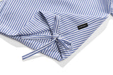 ウーマンズバルーンストライプシャツ / WOMANS BALLOON STRIPE SHIRT_BLUE