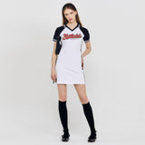 ユースクラブスポーティードレス / YouthClub Sporty Dress - white / black