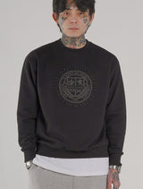 UNISEX Shield Pattern Sweatshirt Black(FCD1TS103M)