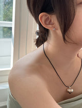 [92.5silver] クランプハートピアス