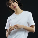ベーシックパッチショートスリーブT/BASIC PATCH SHORT-SLEEVED T-WHITE