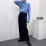 ボディモックネックウォーマーTシャツ/DE Bobby Mock Neck Warmer T-Shirt (3 colors)