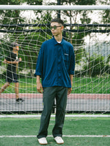 DAKYAM 2023 AW ストレートレッグSolotexスケボークリーンフィットパンツ
