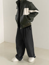 Wearable one tuck banding pants
