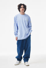 バギーデニムパンツ/MBSRCOPT100 MID90 BAGGY DENIM PANTS DEEPBLUE