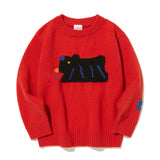 [KIDS] KIRSH X MISAKI KAWAI KIDS FAMILY BASIC KNIT [RED]