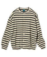 クレムカラーレスカーディガンシャツ/Creme collarless cardigan shirt C6 Ivory&Black