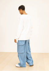 DIVISION WIDE CARGO STRING PANTS