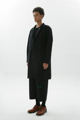 コットンコート / Black cotton coat