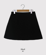 HR Wool Boucle Mini Skirt (2color)