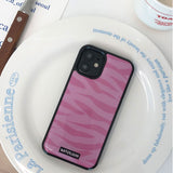 pink zebra case