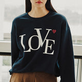 ラブスウェット / LOVE SWEAT SHIRT_NAVY