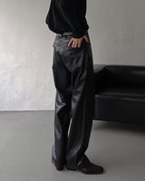 YM Lake Leather Pants (1 colors)