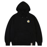 [UNISEX] スモールテープフラワードットスマイルパーカー