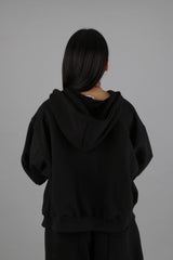 KEVIN OVER-FIT HOOD ZIP-UP