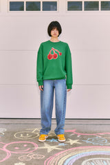 KIRSH X MISAKI KAWAI SWEATSHIRT [GREEN]