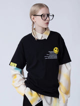 CHANGE IS IN OUR HANDS CAMPAIGN 1/2 T-SHIRT_BLACK (6581201174646)