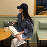 [Belied made/6 color] ピクニックツイルオーバーサイズフィットシャツ