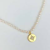 Etoile freshwater necklace (6655929221238)