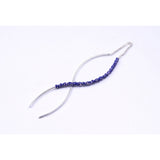 アットザエンドオブザナイトイヤリング / [CCNMADE] At the end of the night Earring (BLUE/SILVER) (6690045624438)