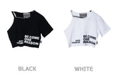ビーコンアンバランスクロップTシャツ / TOP(8993) Beacon Unbalance Crop Tee