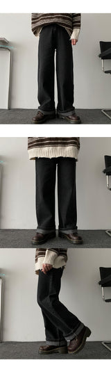 ベールデニムワイドパンツ
