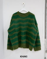 Wave Mohair Knit