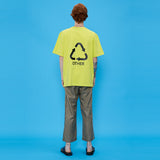 OTHER-Logo T-shirt [Lime] (6592458391670)