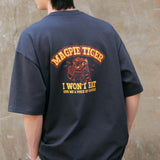 クロッフルKKAHO Tシャツ/Croffle KKAHO T51 Charcoal (6566889619574)