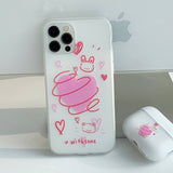 Pink BongBong Phone Case_matt
