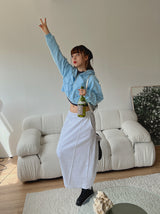 ポケットクロップフードジップアップ / Pocket Crop Hood Zip Up (3color)
