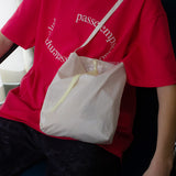 グロッシーミニバッグ / GLOSSY MINI BAG_CREAM
