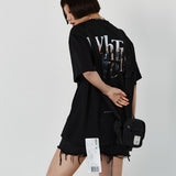 トラベルシリーズTシャツ / WHATTHEWEAR Travel Series S/S T-shirt- Black