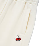 スモールチェリージョガーパンツ／SMALL CHERRY JOGGER PANTS [IVORY]