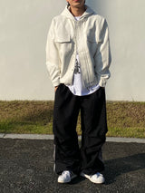 Triple Tape Parachute Nylon Pants 2C