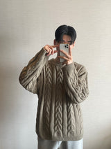 Landis twist knit
