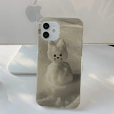 Snow Cat Phone Case Bead Tok Set 