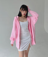 パントンジップアップフーディー/Pantone Hood Zip Up (10color)