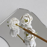 helicrysum Flower Insense Holder & Wave Mirror Plate (6698638082166)